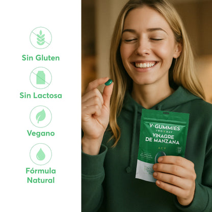 V-GUMMIES - Vinagre de manzana
